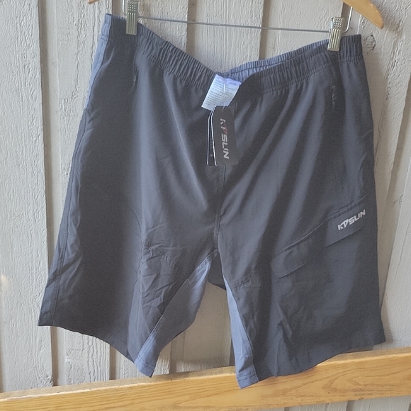 Men's Athletic Shorts - Black - Picture 1 of 6